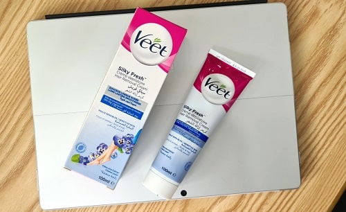 Kem tẩy lông Veet được điều chế với bảng thành phần an toàn, lành tính
