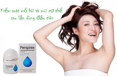Lăn Perspirex không mất tác dụng từ 3 - 5 ngày sau khi tắm. (*)