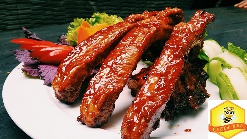 Khi kết hợp với mật ong sẽ cho bạn những mon ăn đẹp mắt và bổ dưỡng