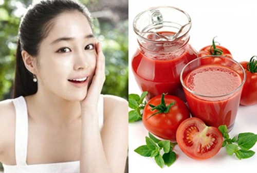 Mặt nạ cà chua dưỡng da mềm mịn, trắng sáng
