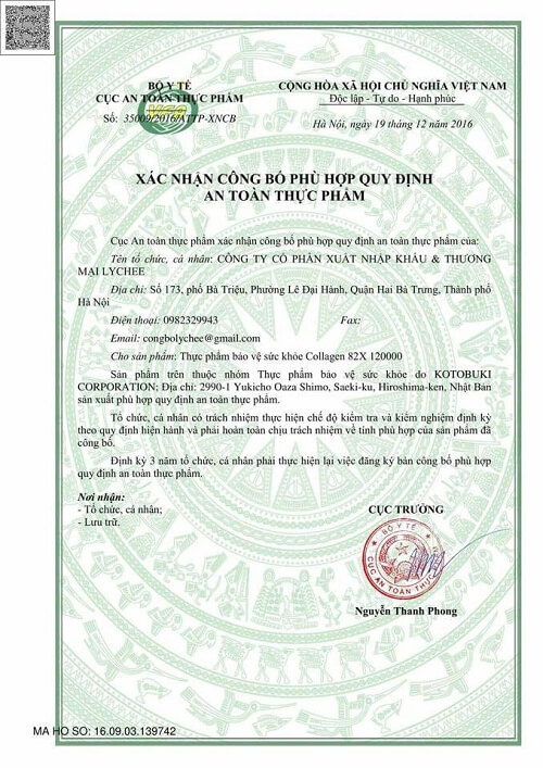 Nước uống collagen 82x đã được Bộ Y Tế kiểm nghiệm về hiệu quả, an toàn kĩ lưỡng Nước uống collagen 82x đã được Bộ Y Tế kiểm nghiệm về hiệu quả, an toàn kĩ lưỡng