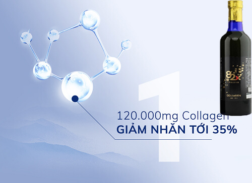 Nước uống collagen 82x với hàm lượng collagen thủy phân lên tới 120.000mg giúp hiệu quả chống lão hóa vượt trội hơn Nước uống collagen 82x với hàm lượng collagen thủy phân lên tới 120.000mg giúp hiệu quả chống lão hóa vượt trội hơn