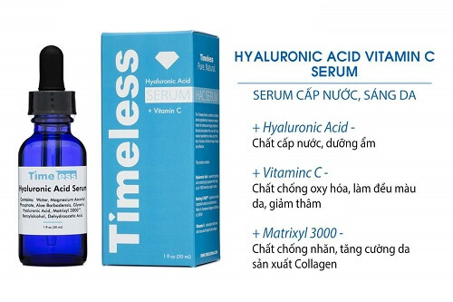 Serum Timeless vitamin C đem lại rất nhiều công dụng cần thiết cho da