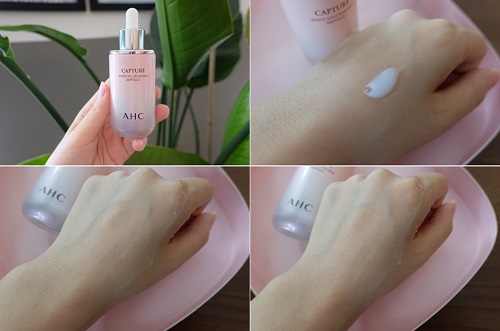 Tinh chất AHC Capture White được điều chế ở dạng lỏng dễ thẩm thấu và hấp thu nhanh