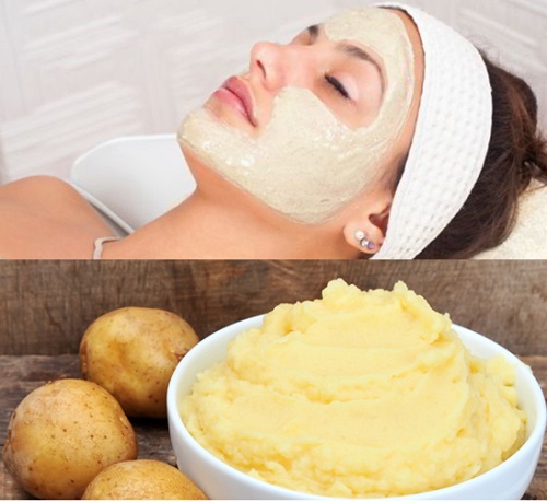 Khoai tây giúp trị mụn đầu đen, dưỡng da mềm mịn