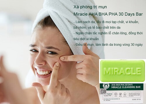 Xà phòng trị mụn Some By Me thải độc da, loại bỏ nhân mụn dễ dàng tận gốc Xà phòng trị mụn Some By Me thải độc da, loại bỏ nhân mụn dễ dàng tận gốc