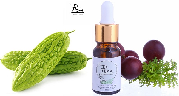 Serum chấm mụn khổ qua Pizu giúp bạn làm xẹp mụn nhanh chóng Serum chấm mụn khổ qua Pizu giúp bạn làm xẹp mụn nhanh chóng