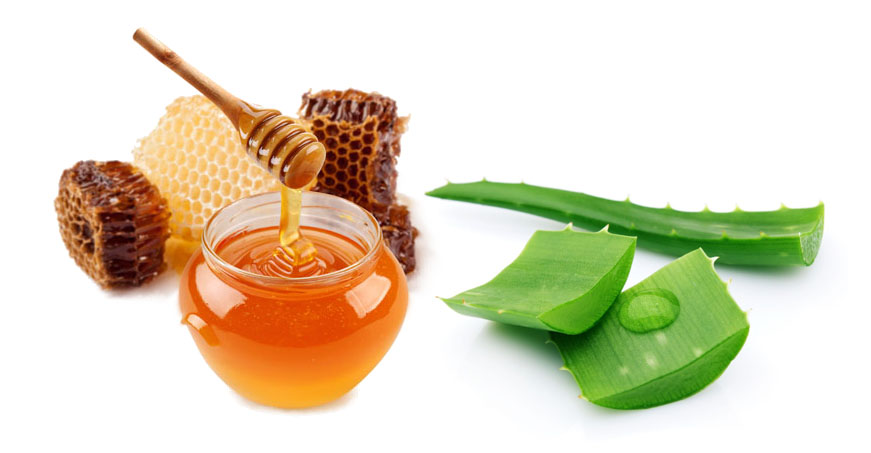 Trị mụn bằng mật ong nha đam Trị mụn bằng mật ong nha đam