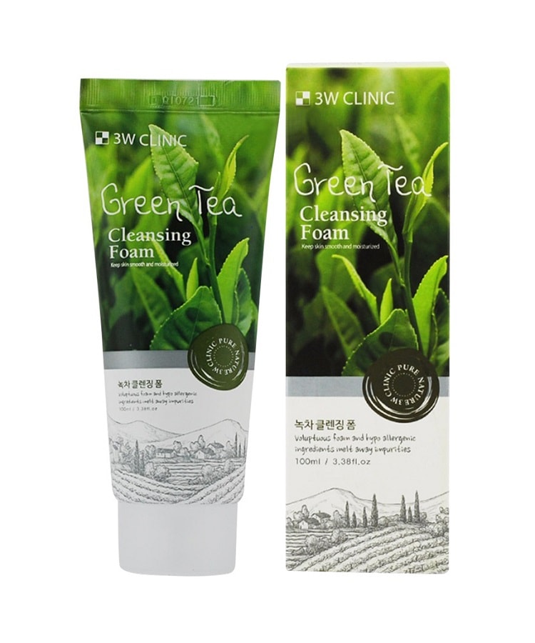 sua-rua-mat-tri-mun-kiem-dau-3w-clinic-cleansing-foam-greentea